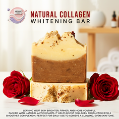 Natural Collagen Whitening Bar – Brighten & Nourish Skin