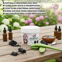 Activated Charcoal Powder | Deep Cleansing for Skin, Face, Teeth & Hair