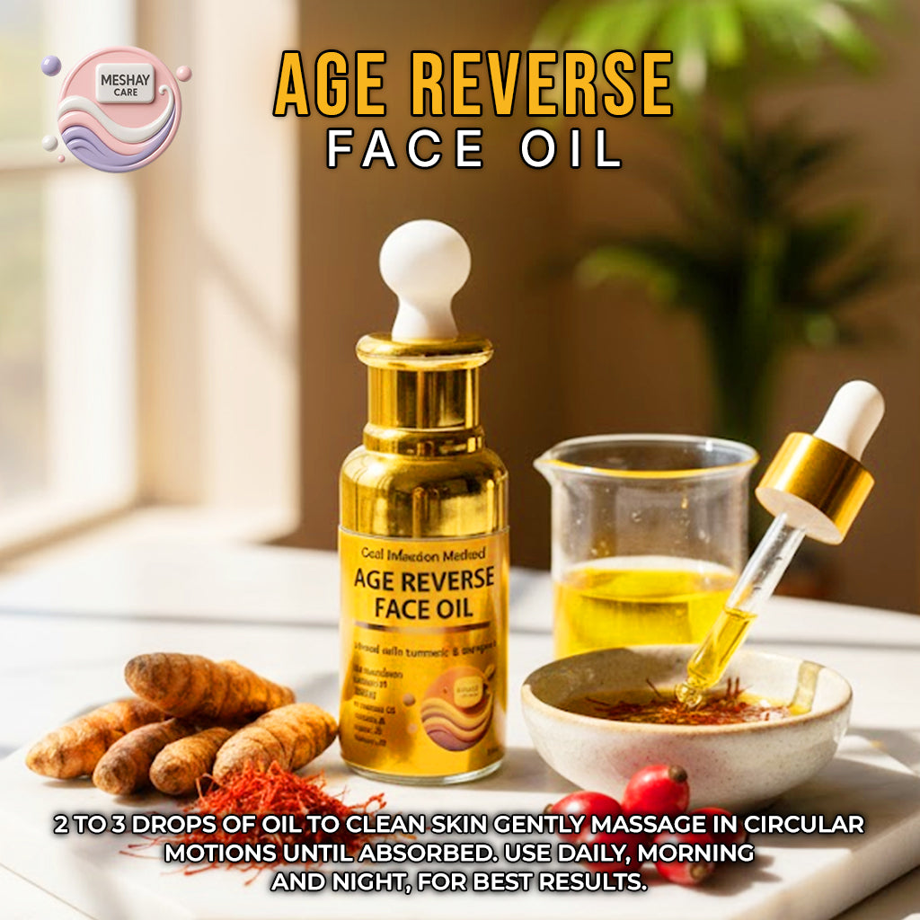 AGE REVERSE FACE OIL - Cold Infusion Method