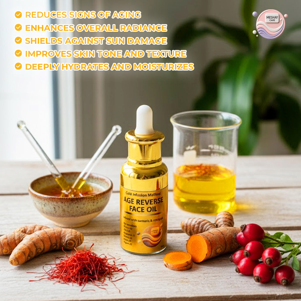 AGE REVERSE FACE OIL - Cold Infusion Method
