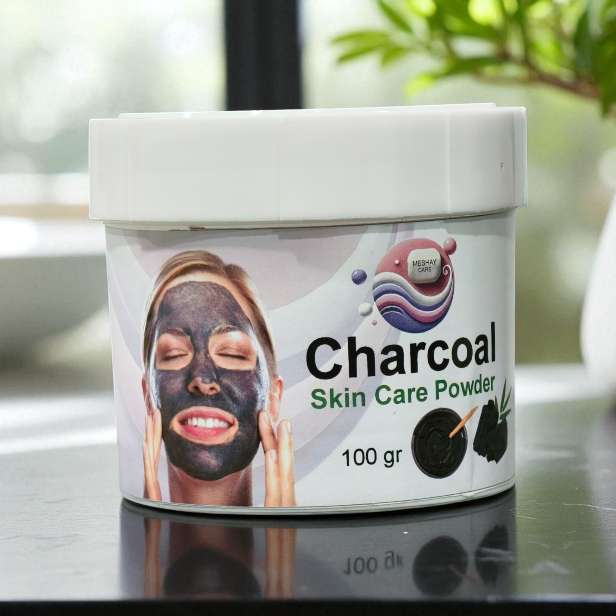 Activated Charcoal Powder 100g – 100% Pure & Natural | Deep Cleansing for Skin, Face, Teeth & Hair