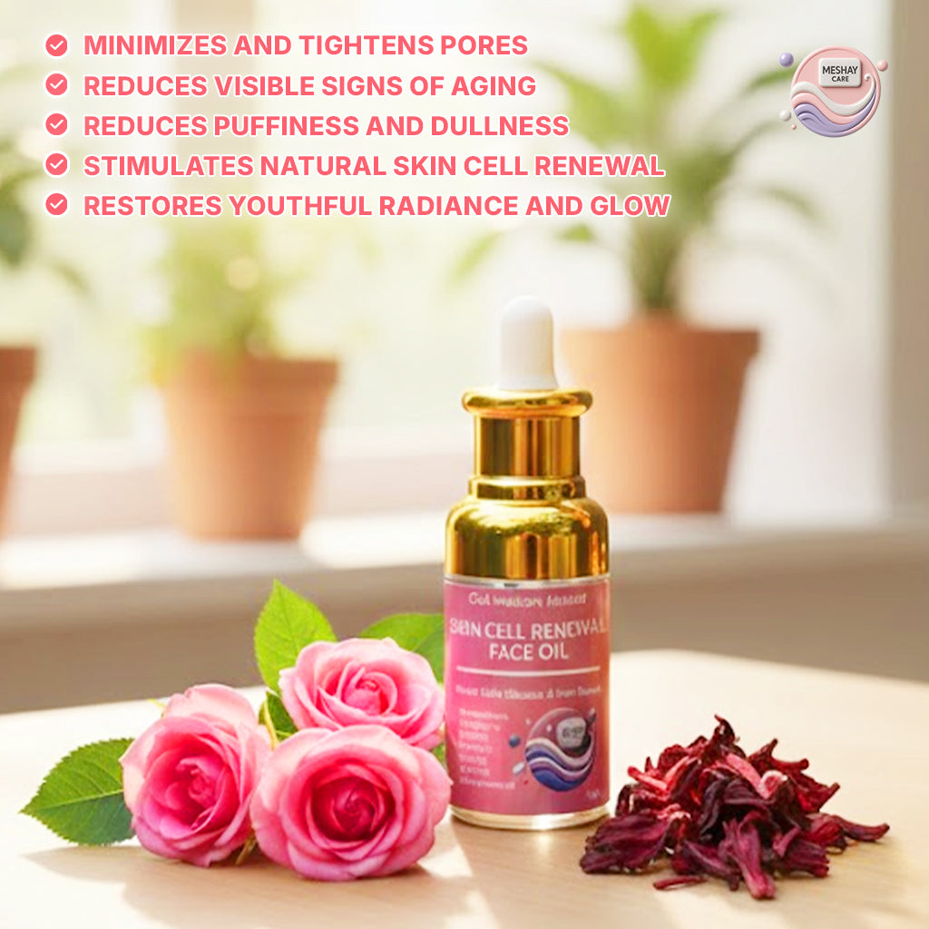 SKIN CELL RENEWAL FACE OIL - Cold Infusion Method