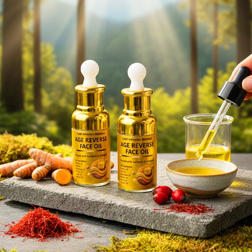 AGE REVERSE FACE OIL - Cold Infusion Method - Meshay Care
