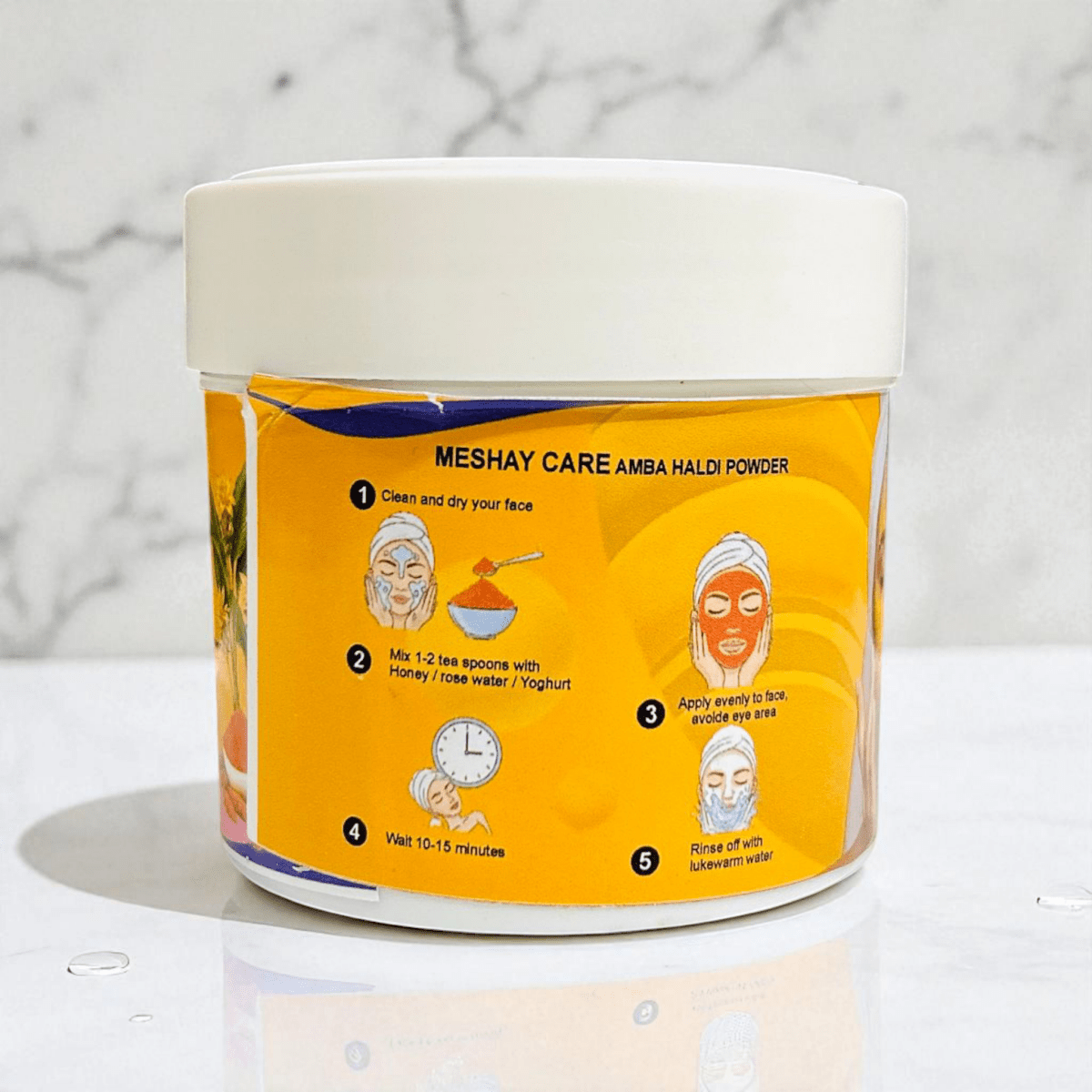 Amba Haldi (Wild Turmeric) For Pigmentation, Acne & Glowing Skin - Meshay Care