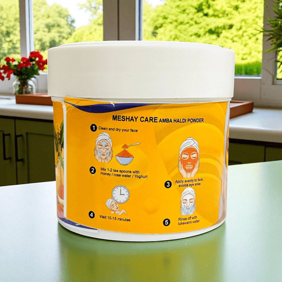 Amba Haldi (Wild Turmeric) For Pigmentation, Acne & Glowing Skin - Meshay Care