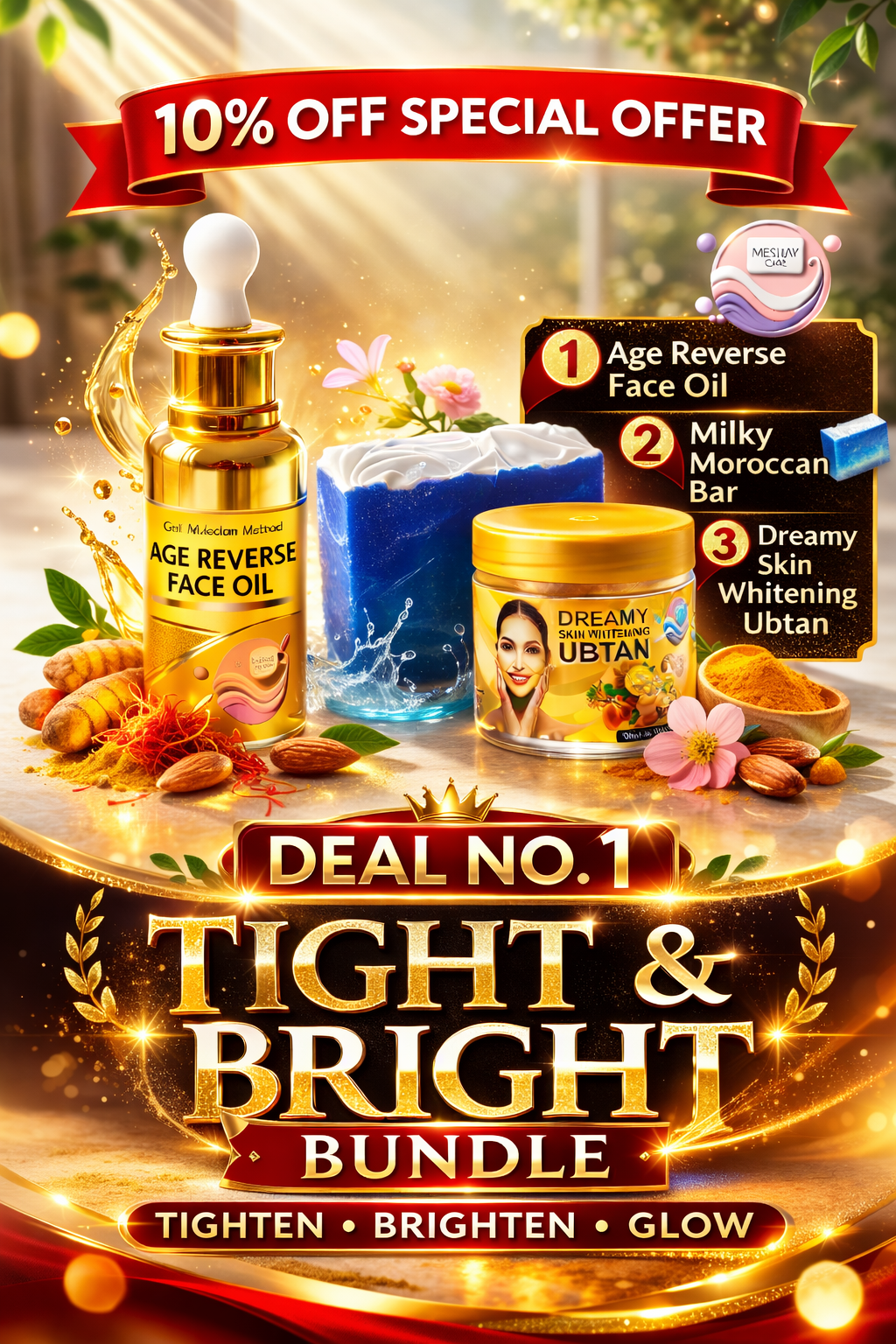 DEAL NO. 1 TIGHT & BRIGHT BUNDLE - Meshay Care