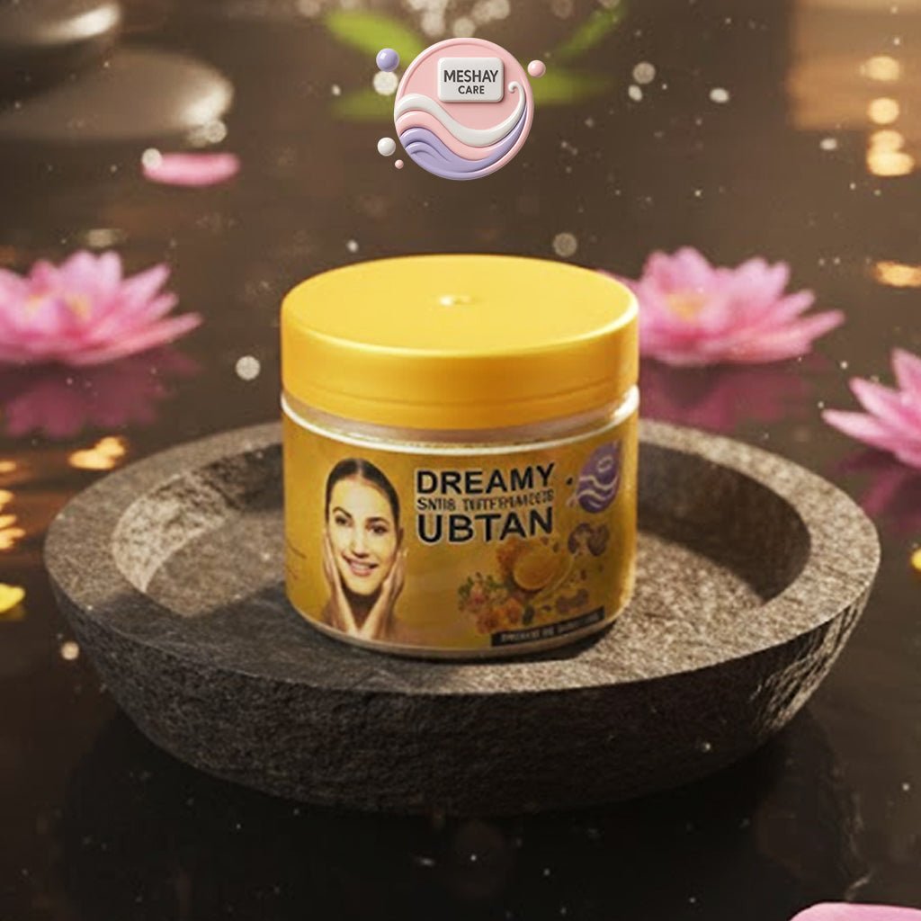 Dreamy Skin Whitening Ubtan – Glass - Like Clear Skin - Meshay Care