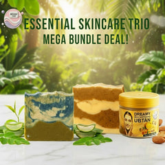 Essential Skincare Trio Mega Bundle Deal - Meshay Care