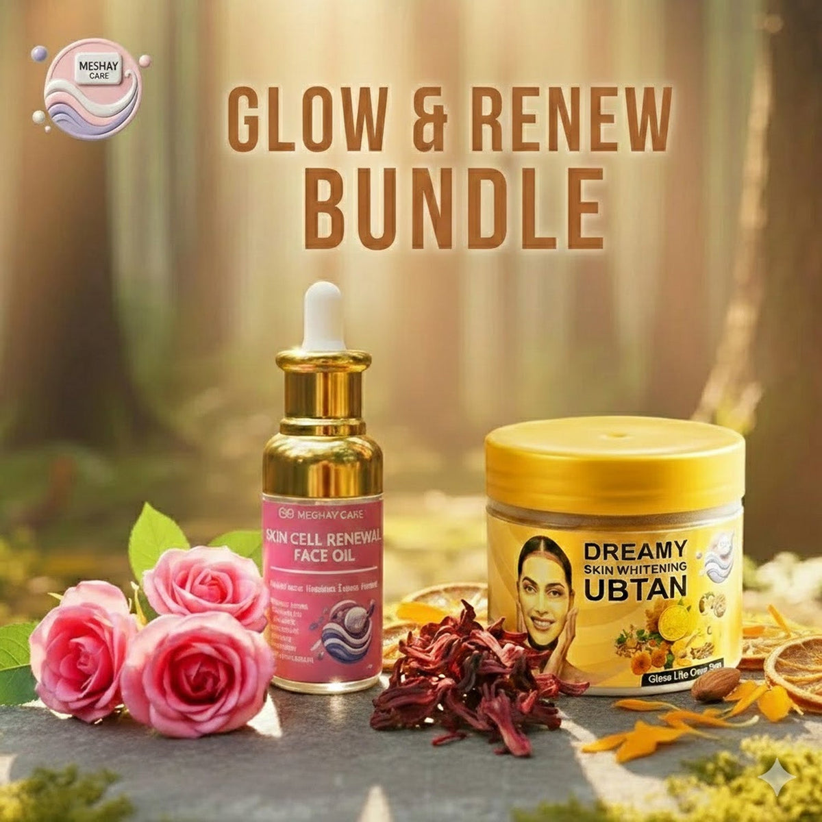 Glow & Renew Bundle - Meshay Care