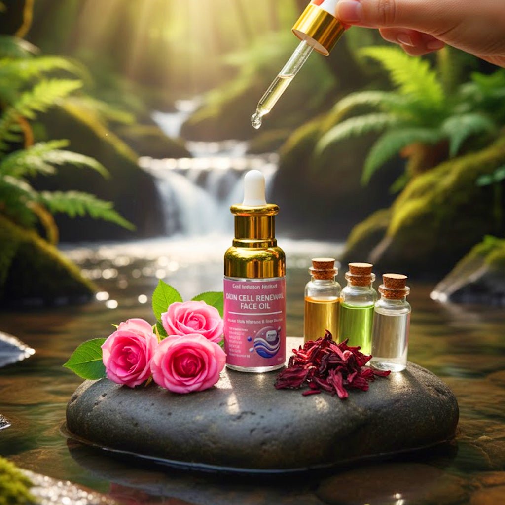 SKIN CELL RENEWAL FACE OIL - Cold Infusion Method - Meshay Care