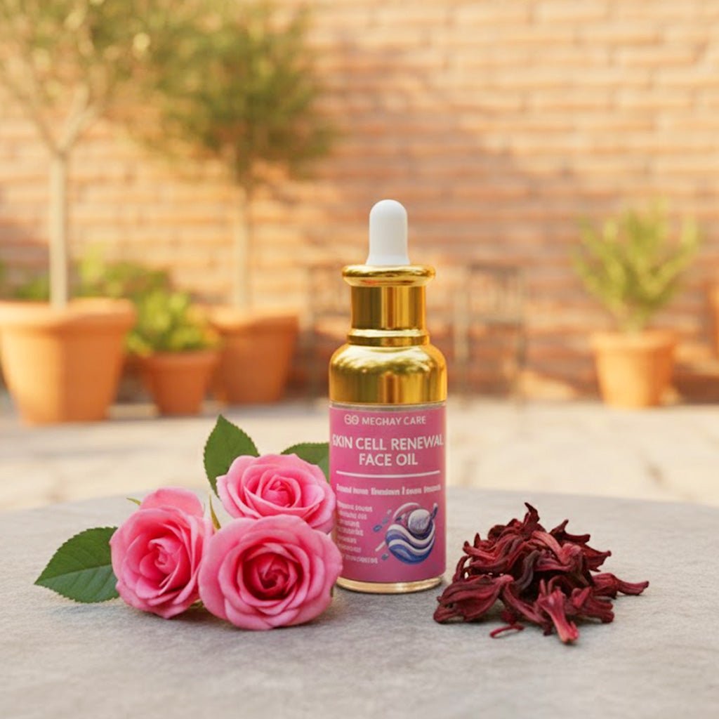 SKIN CELL RENEWAL FACE OIL - Cold Infusion Method - Meshay Care